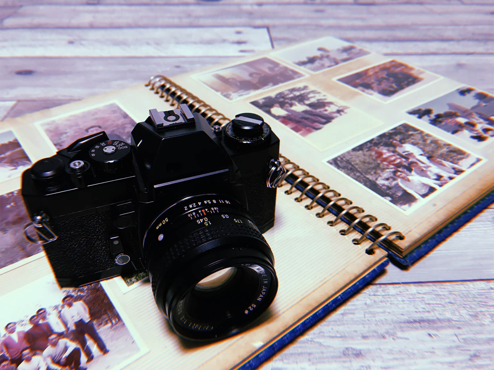 シール式アルバム